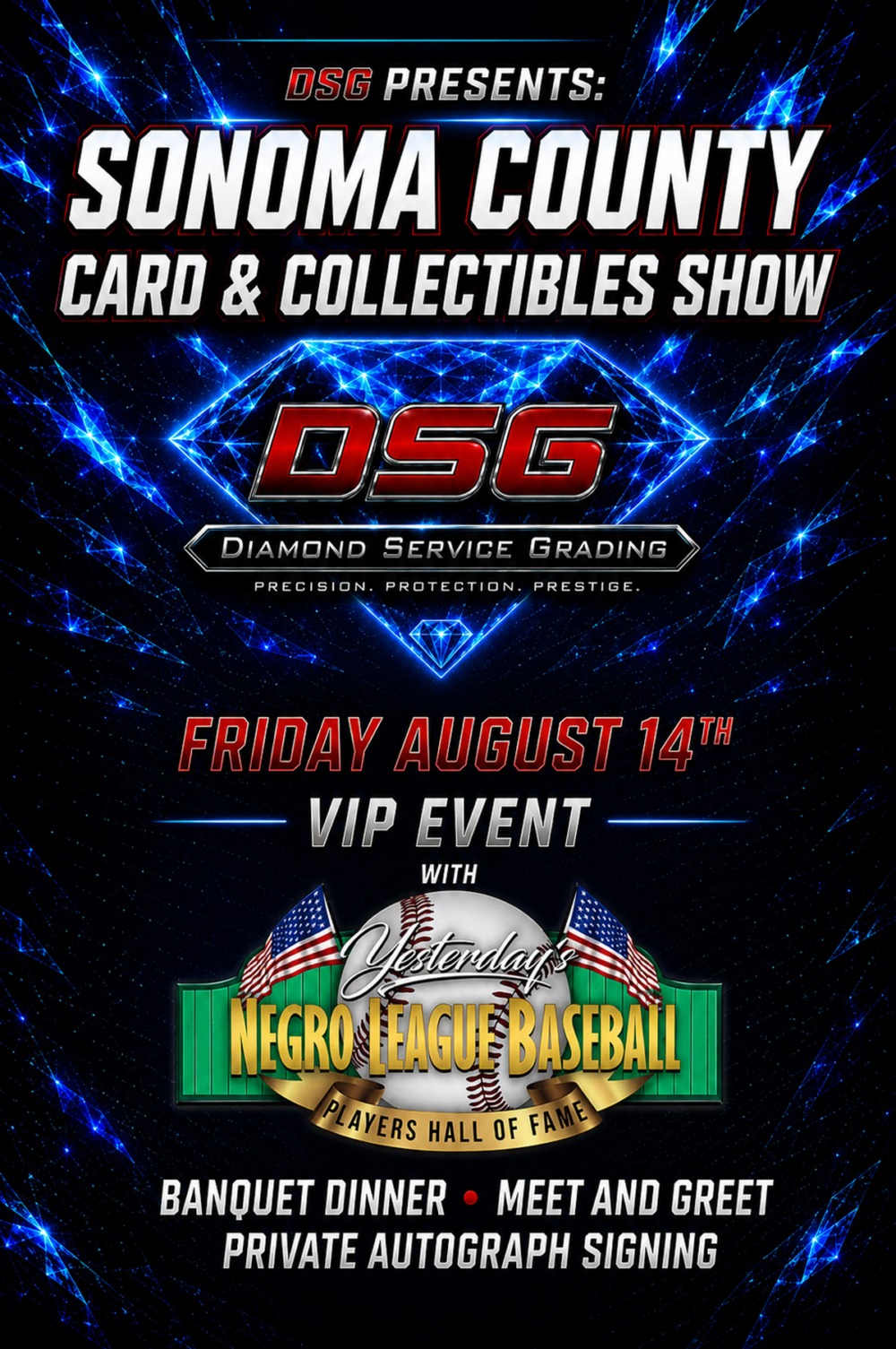 DSG August 14th Friday Card Show VIP